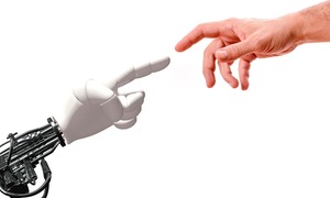 Ręka w „rękę” z robotem – nowe technologie na froncie walki z pandemią